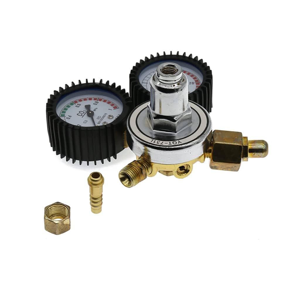 Amazon | Jieotwice YQT-731L CO2減圧ガスレギュレーター 炭酸